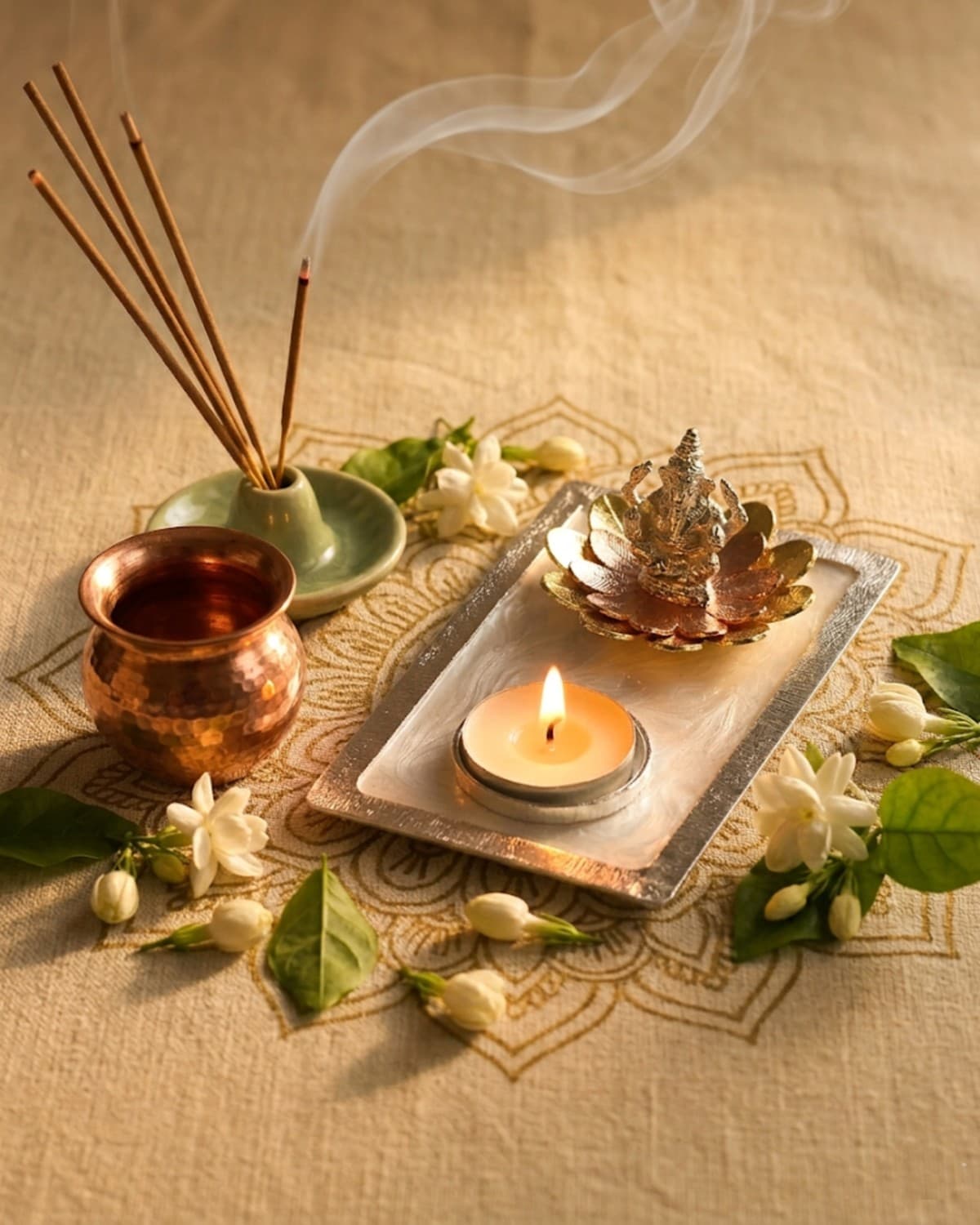 Curated Puja and Vastu ceremony gifting essentials for sacred Hindu rituals